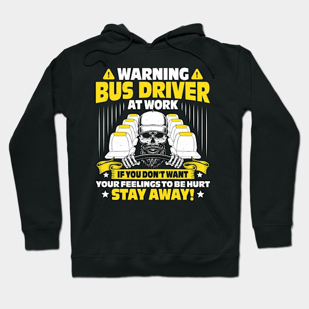 Bus Driver Busman Schoolbus School Bus Gift Idea Hoodie by Krautshirts